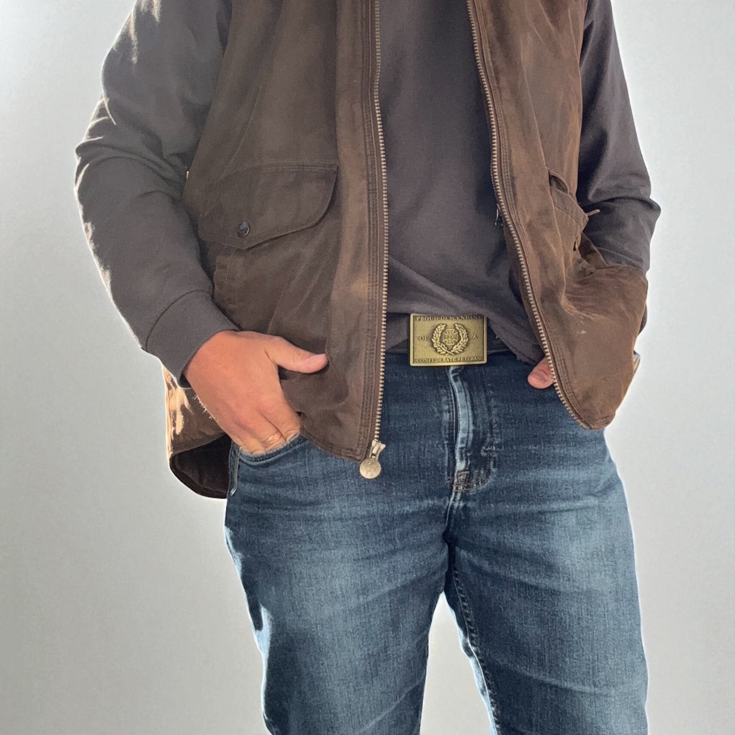 Proud Descendant Belt Buckle