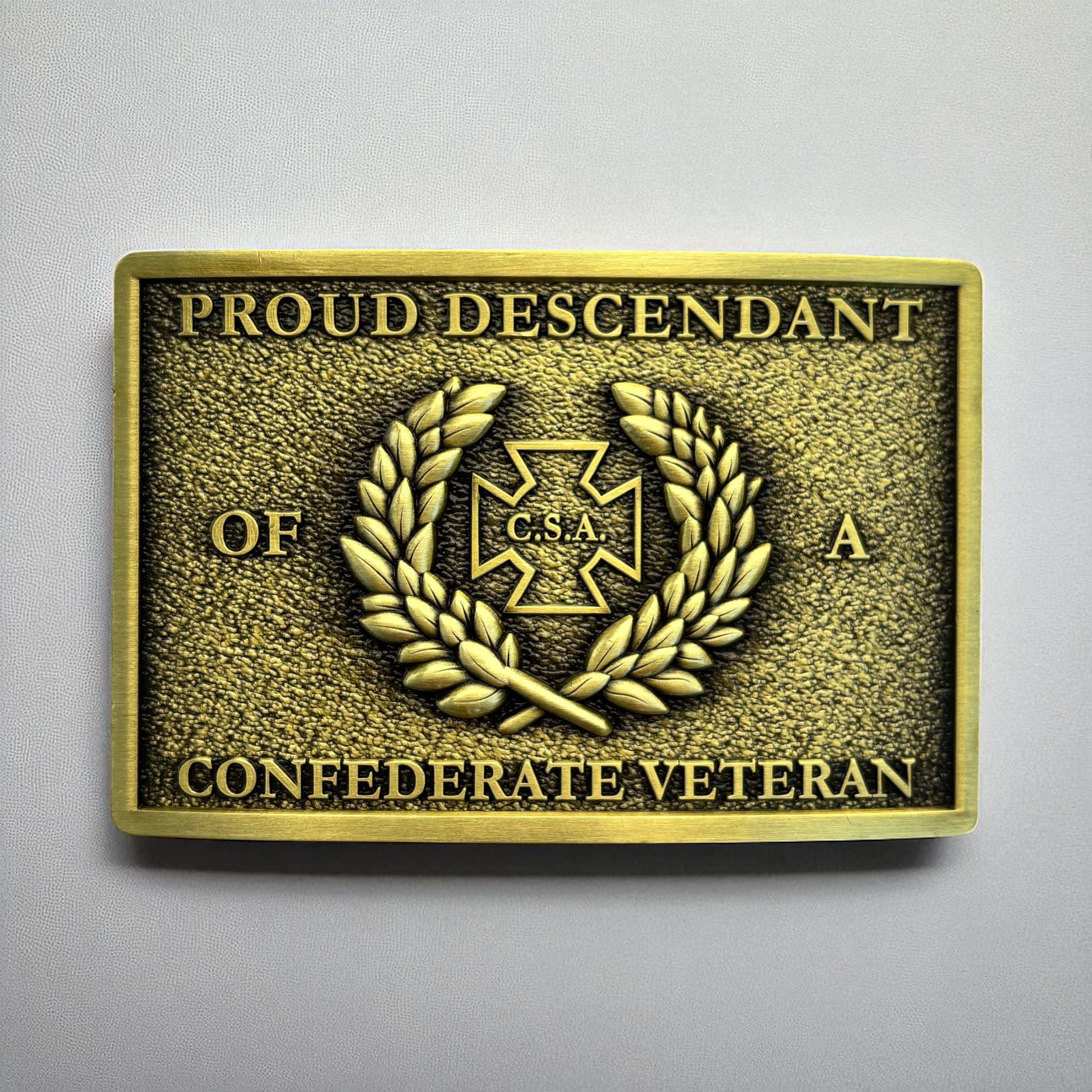 Proud Descendant Belt Buckle