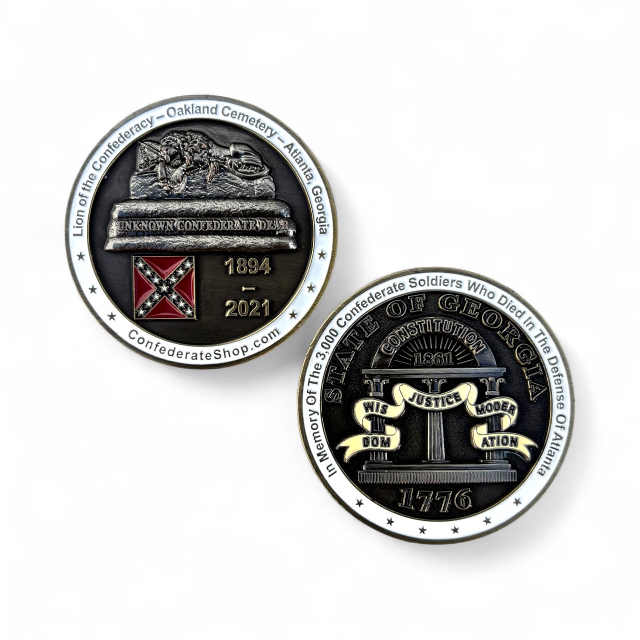 Lion of Atlanta Monument Collectors Coin