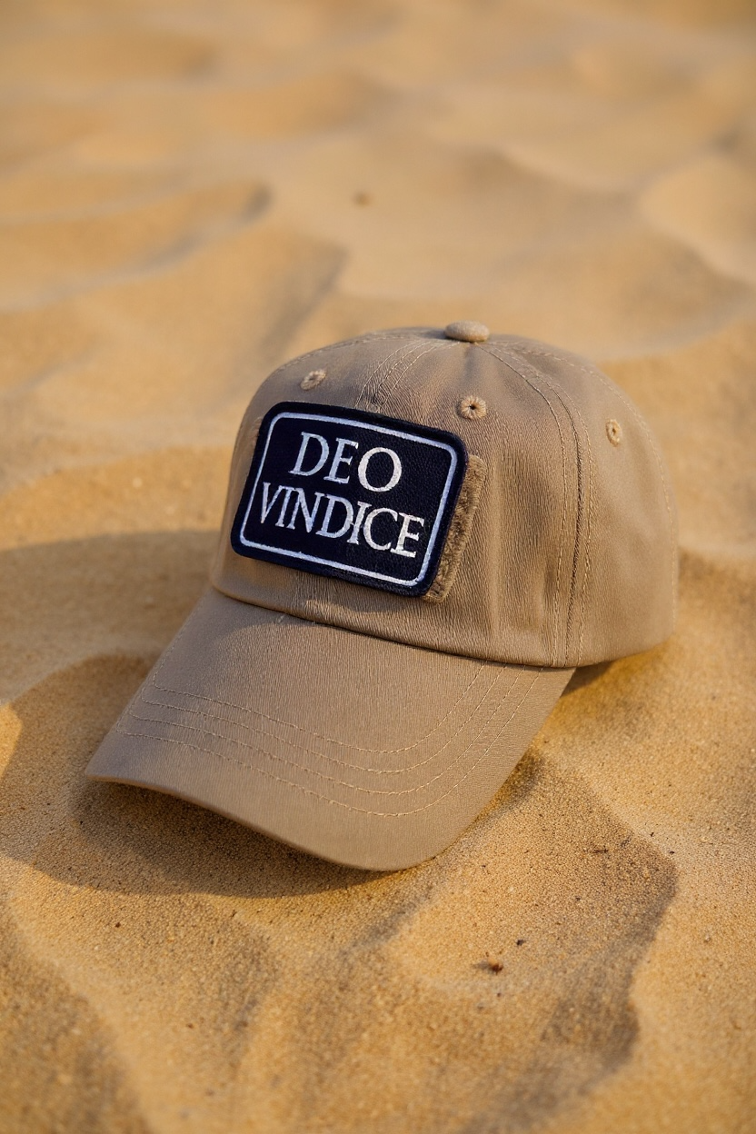 Deo Vindice VELCRO Patch - Black/Tan