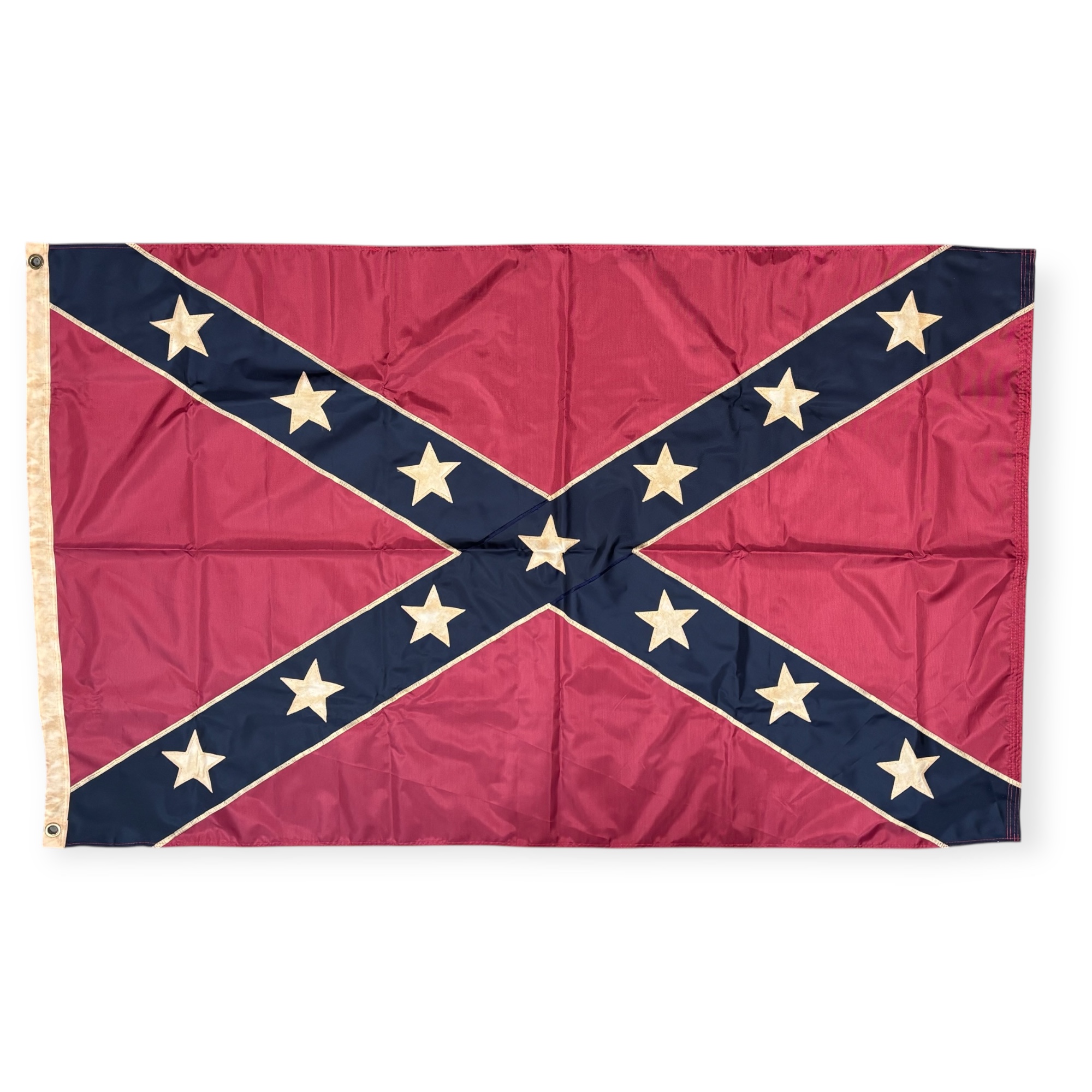 Vintage Confederate Flag - Heavy-Sewn Nylon - 3' x 5' Flag