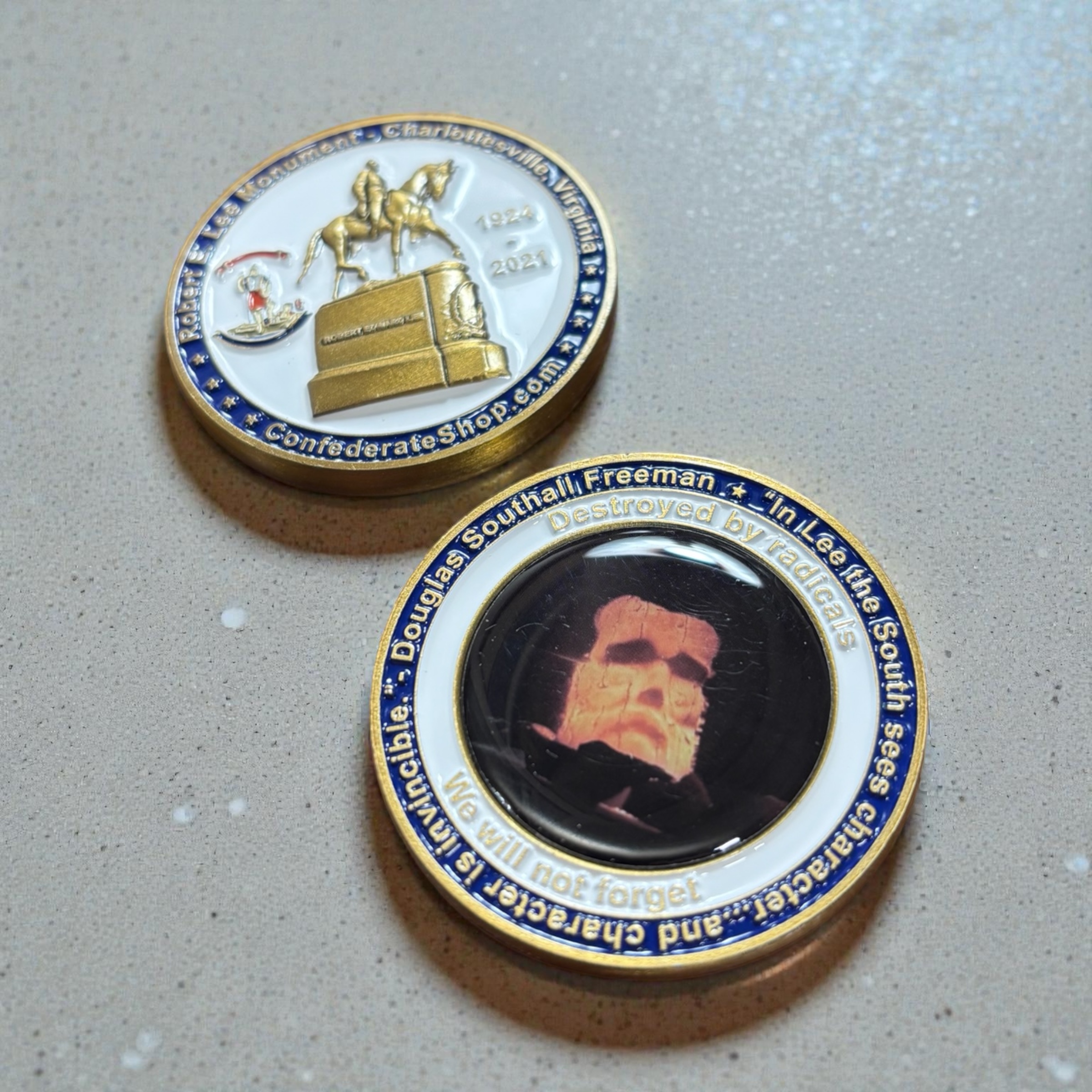 Charlottesville Lee Monument Collectors Coin