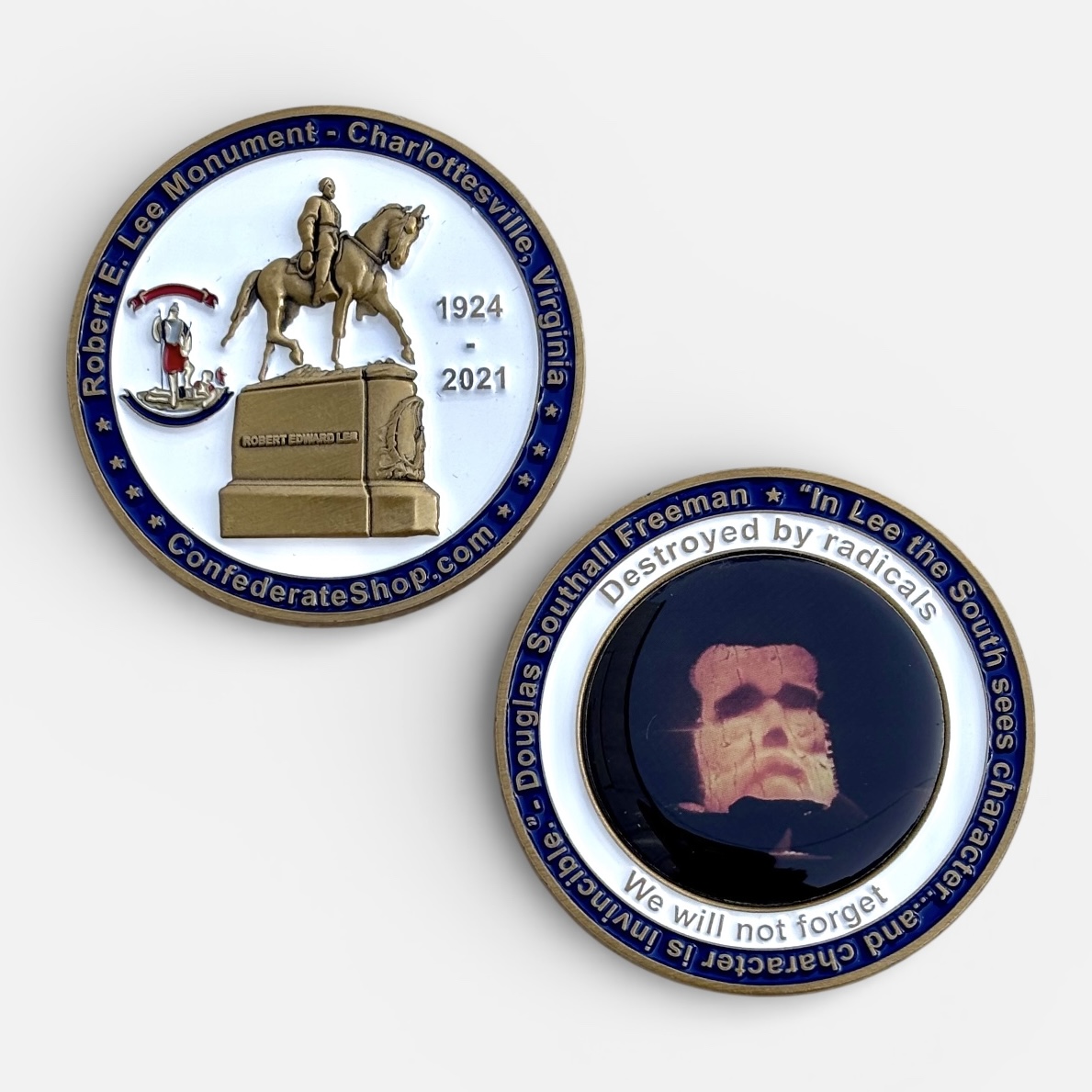 Charlottesville Lee Monument Collectors Coin