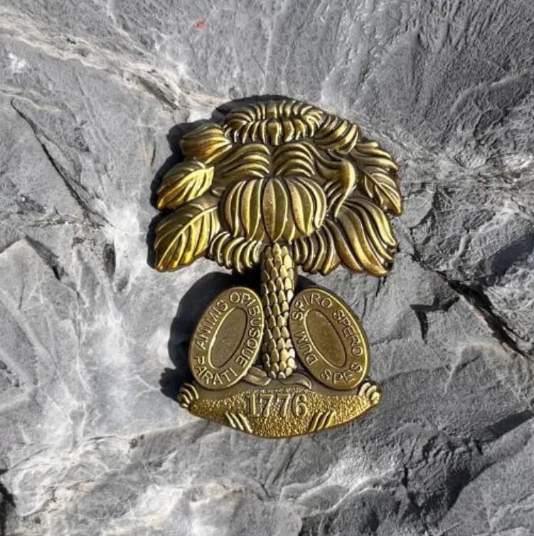 South Carolina Palmetto Tree Pin