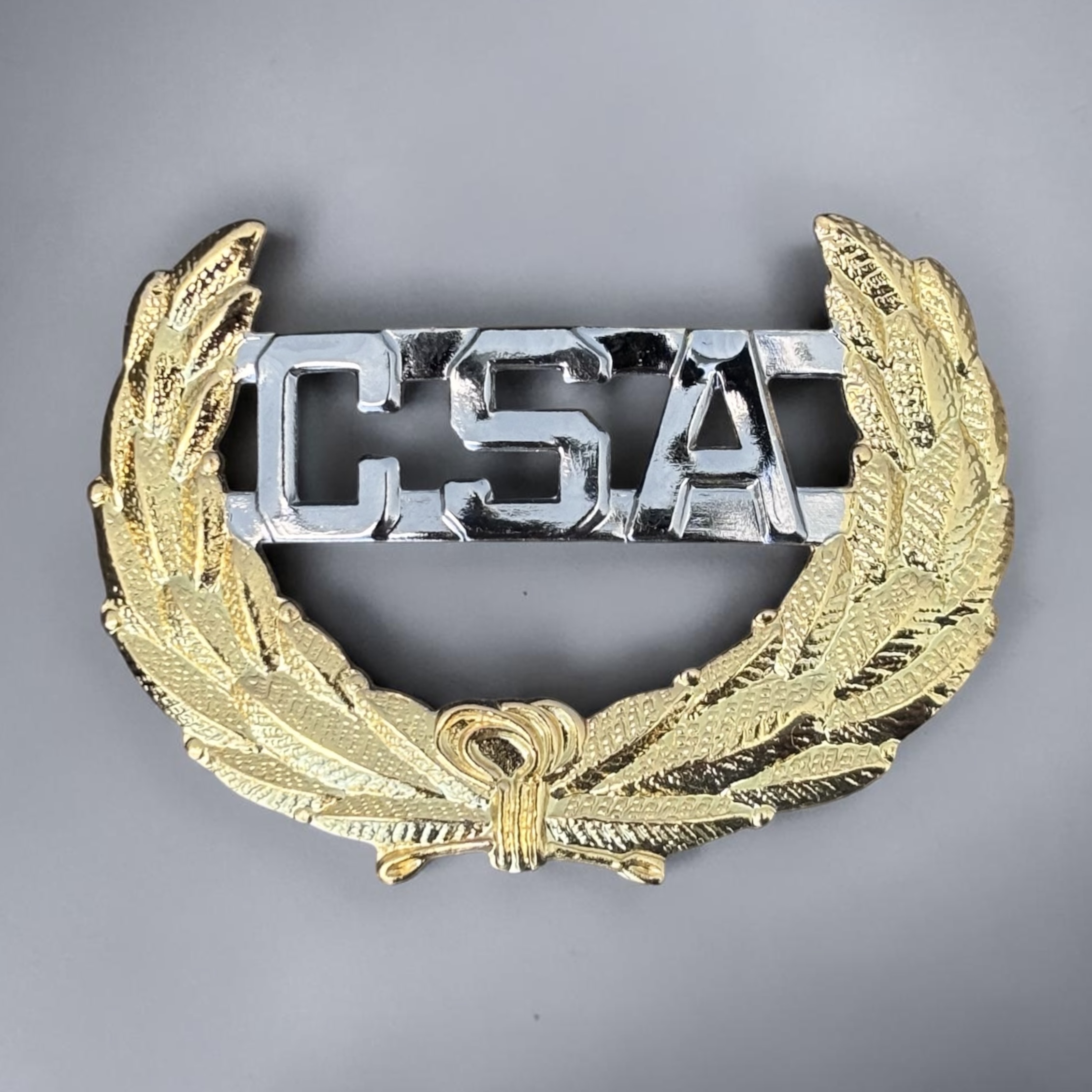 C.S.A. Wreath Pin