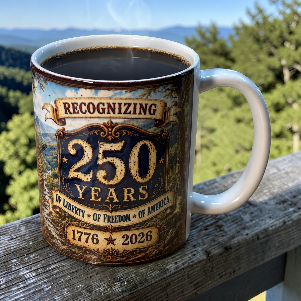 250th Anniversary of America Mug