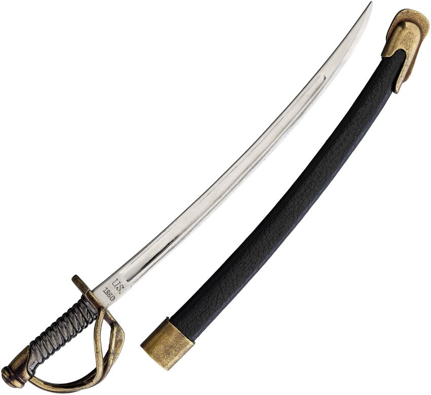 Cavalry Saber Letter Opener & Scabbard