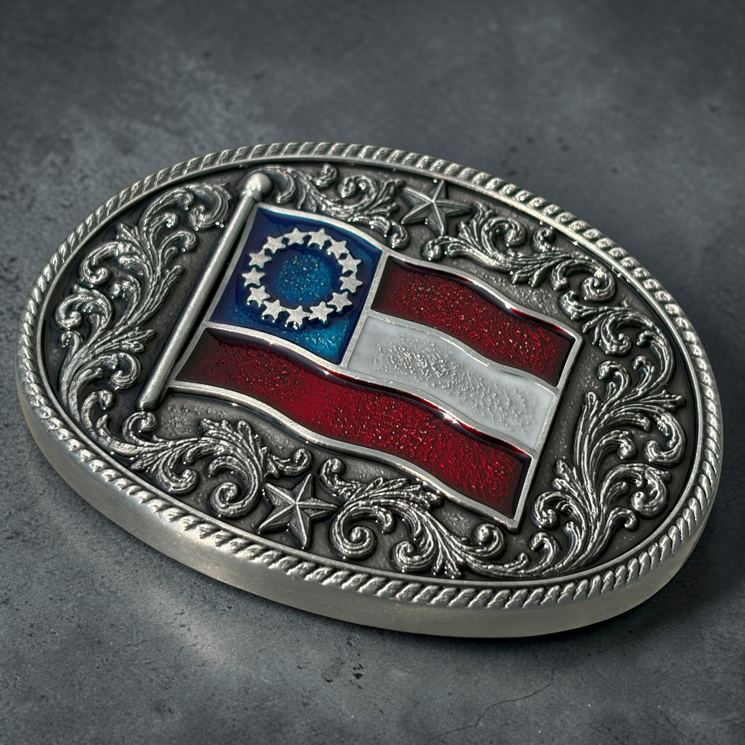 Western First National Belt Buckle