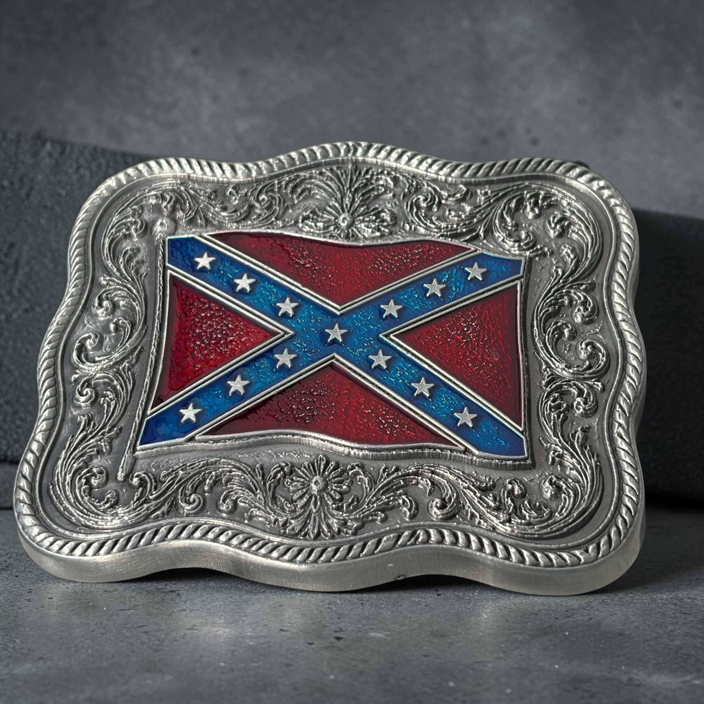 Western Rebel Belt Buckle