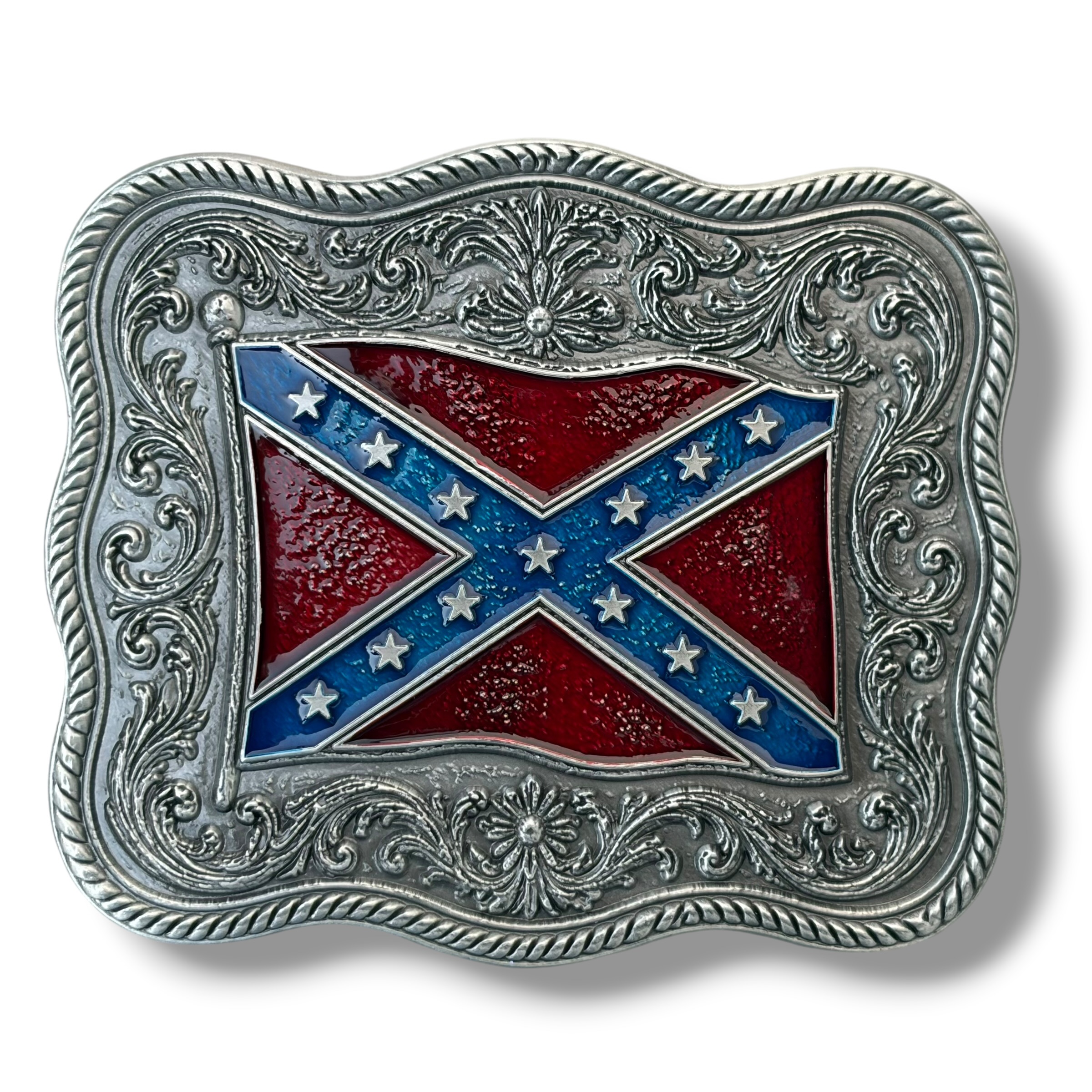 Western Rebel Belt Buckle