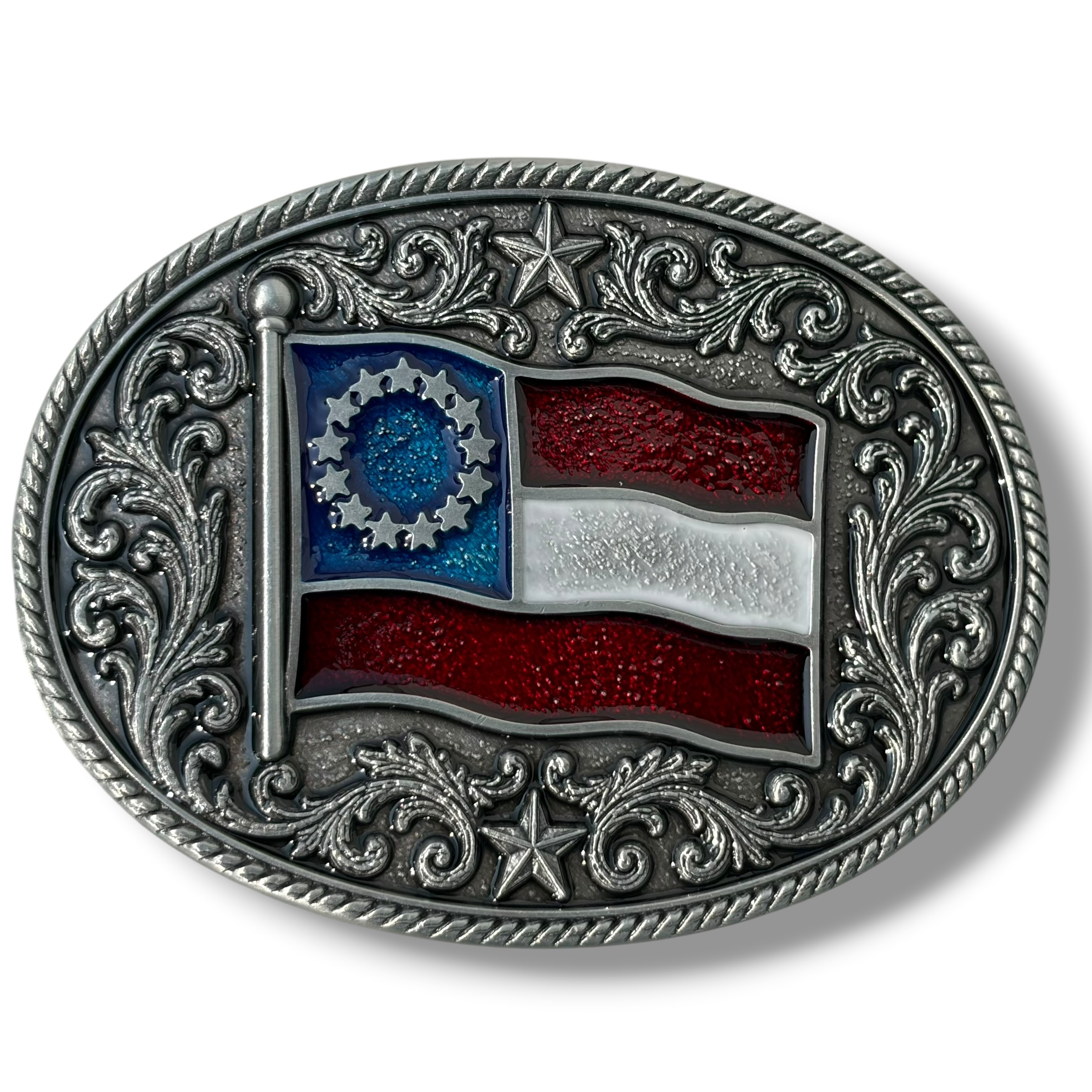 Western First National Belt Buckle